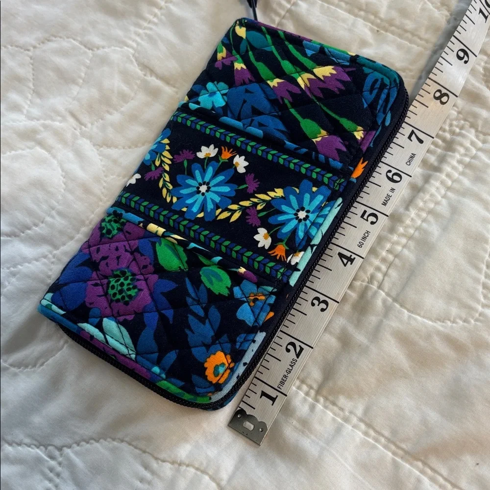 Vera Bradley Quilted Midnight Blues Wallet - Picture 7 of 7
